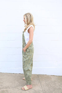 Dear John Denim - Camo Lasso Overalls
