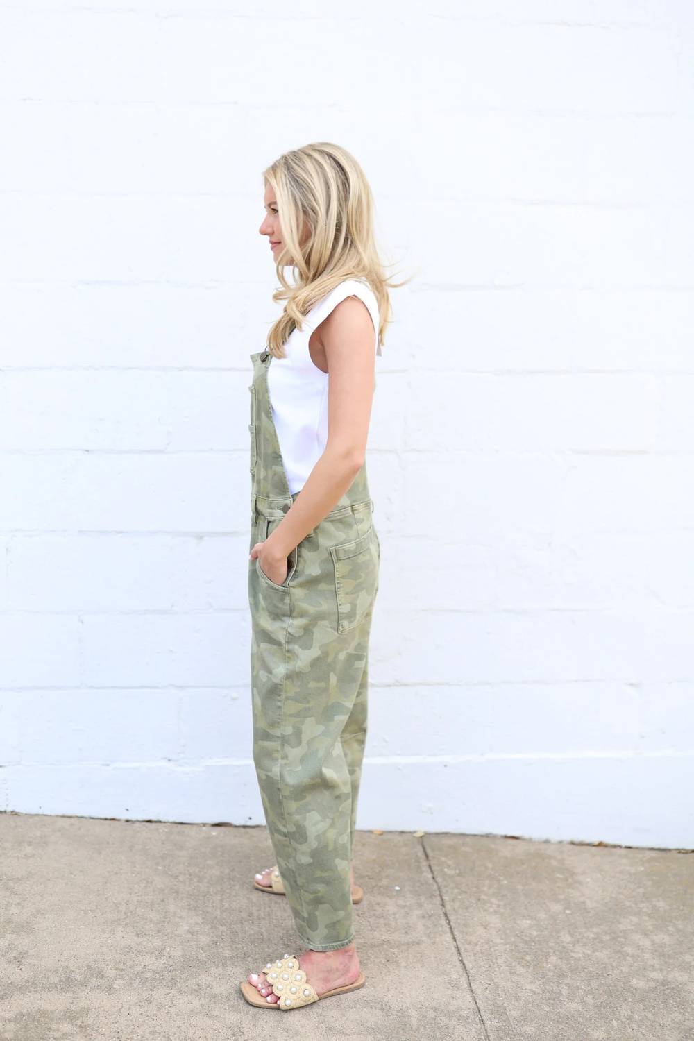 Dear John Denim - Camo Lasso Overalls