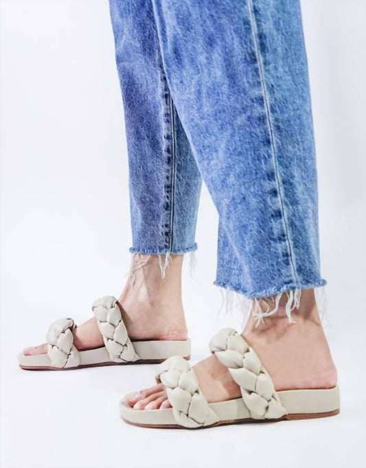 COCO CHUNKY BRAIDED POOL SLIDE