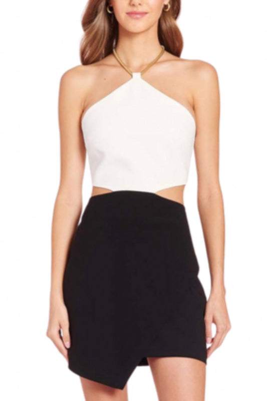 Amanda Uprichard - Tyler Halter Cutouts Mini Dress