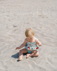 PINK CHICKEN Joy Tankini Set in snow cones - kids' bikini
