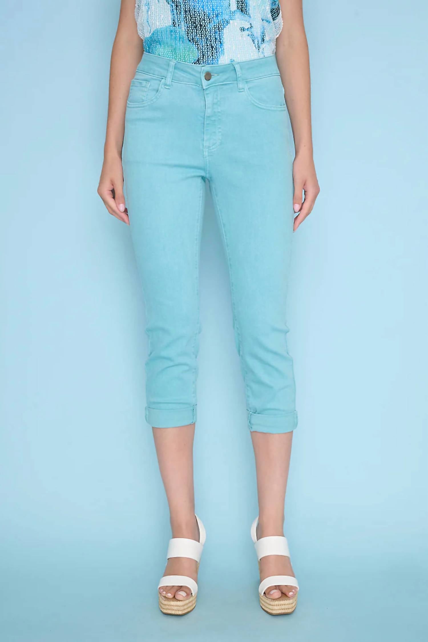 Picadilly - Cuffed Cropped Jeans