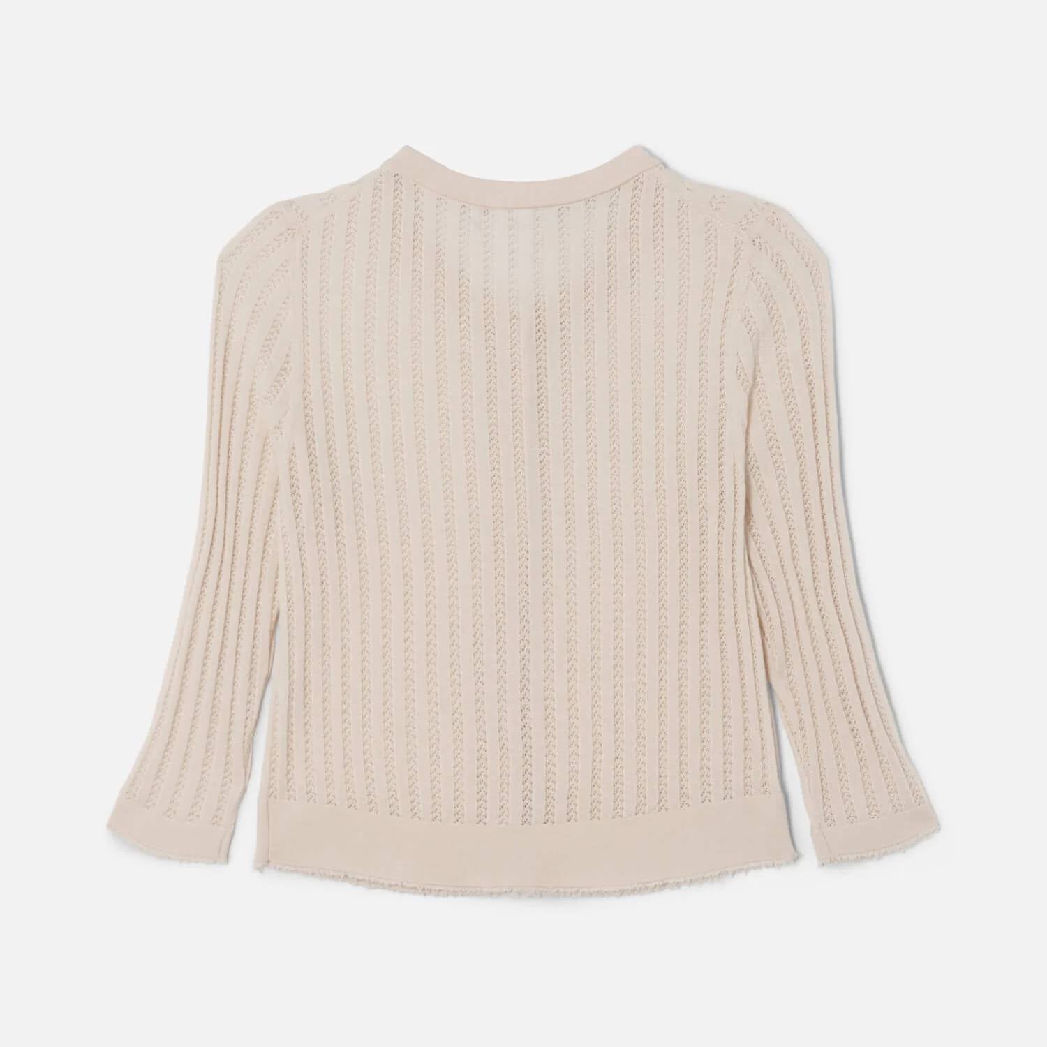 Re/Done - Veil Pointelle Cardigan