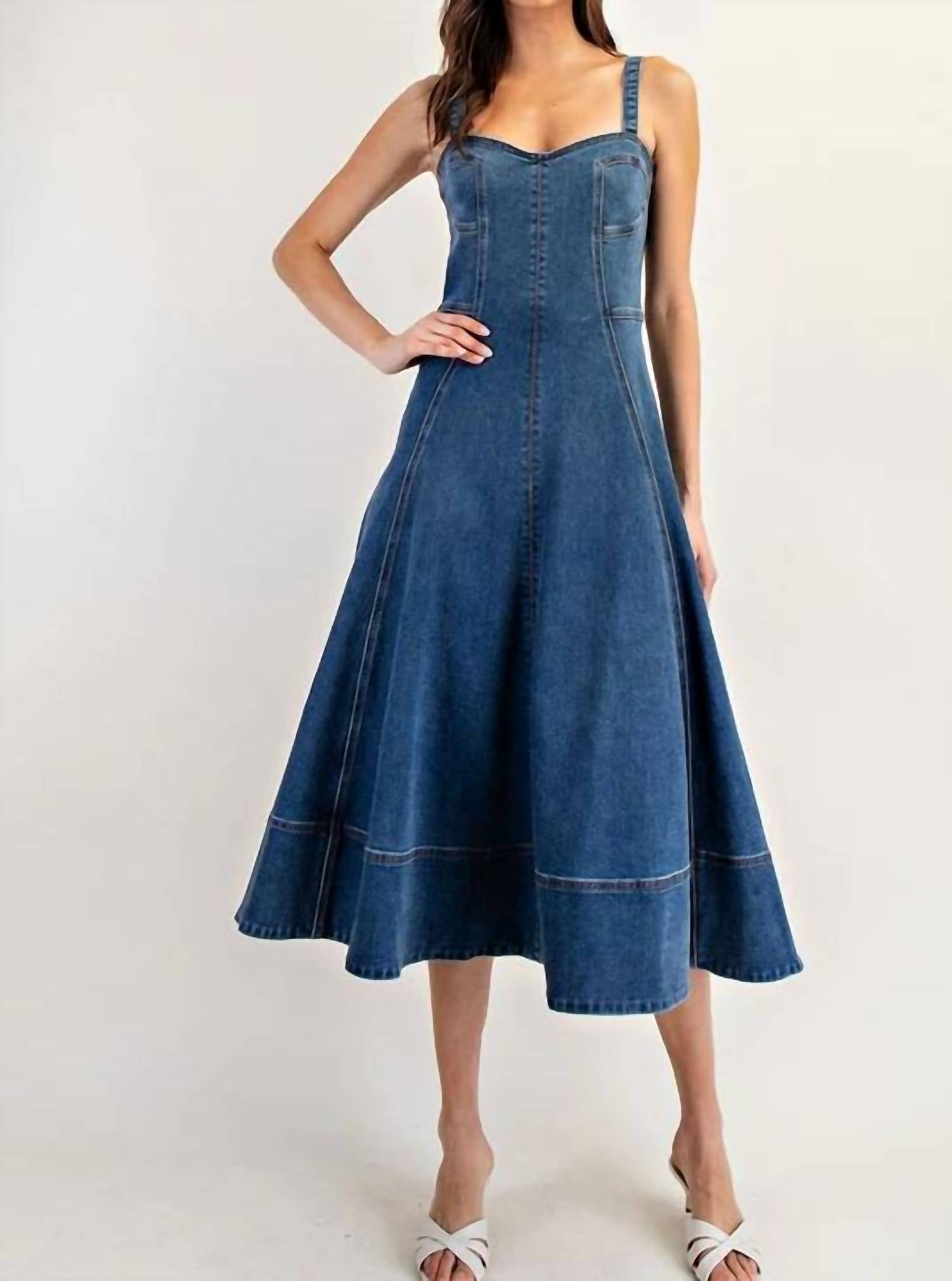 Ee:Some - Classy Midi Dress