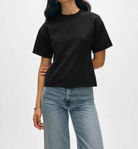White + Warren - Organic Cotton Waisted Shirt