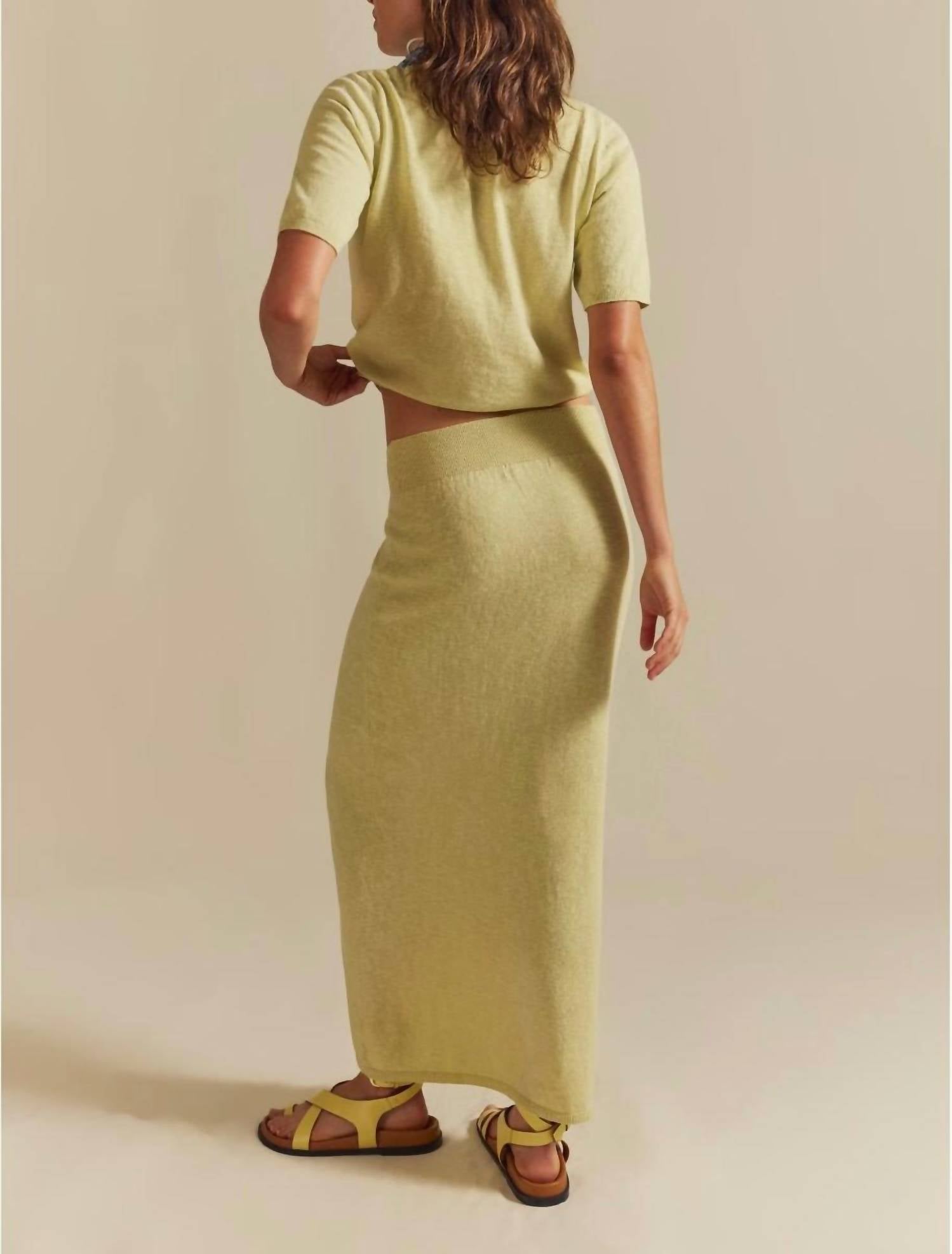 Free People - Isabella Sweater Skirt Set