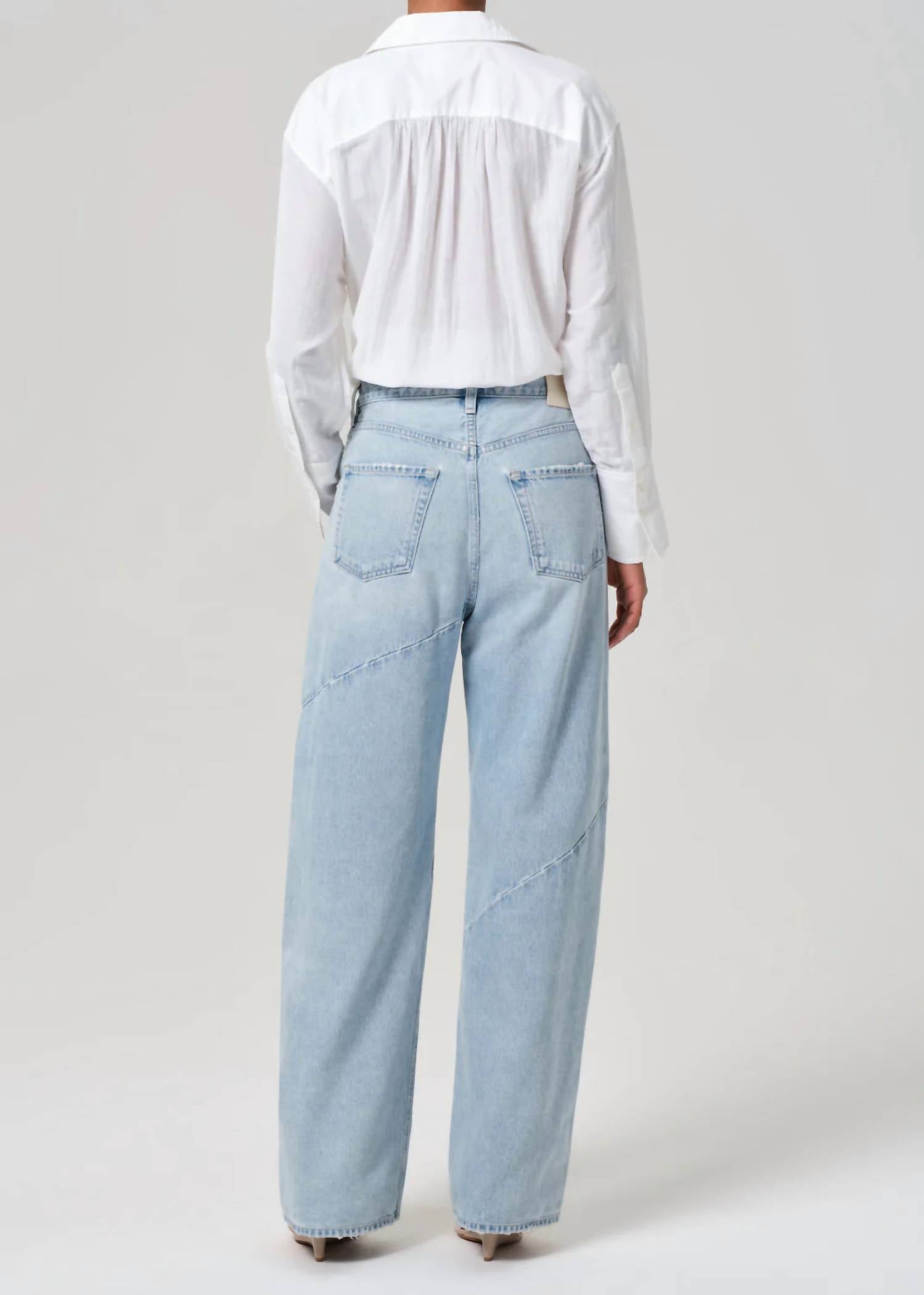 Citizens Of Humanity - Ayla Swirl Baggy Cuffed Jean