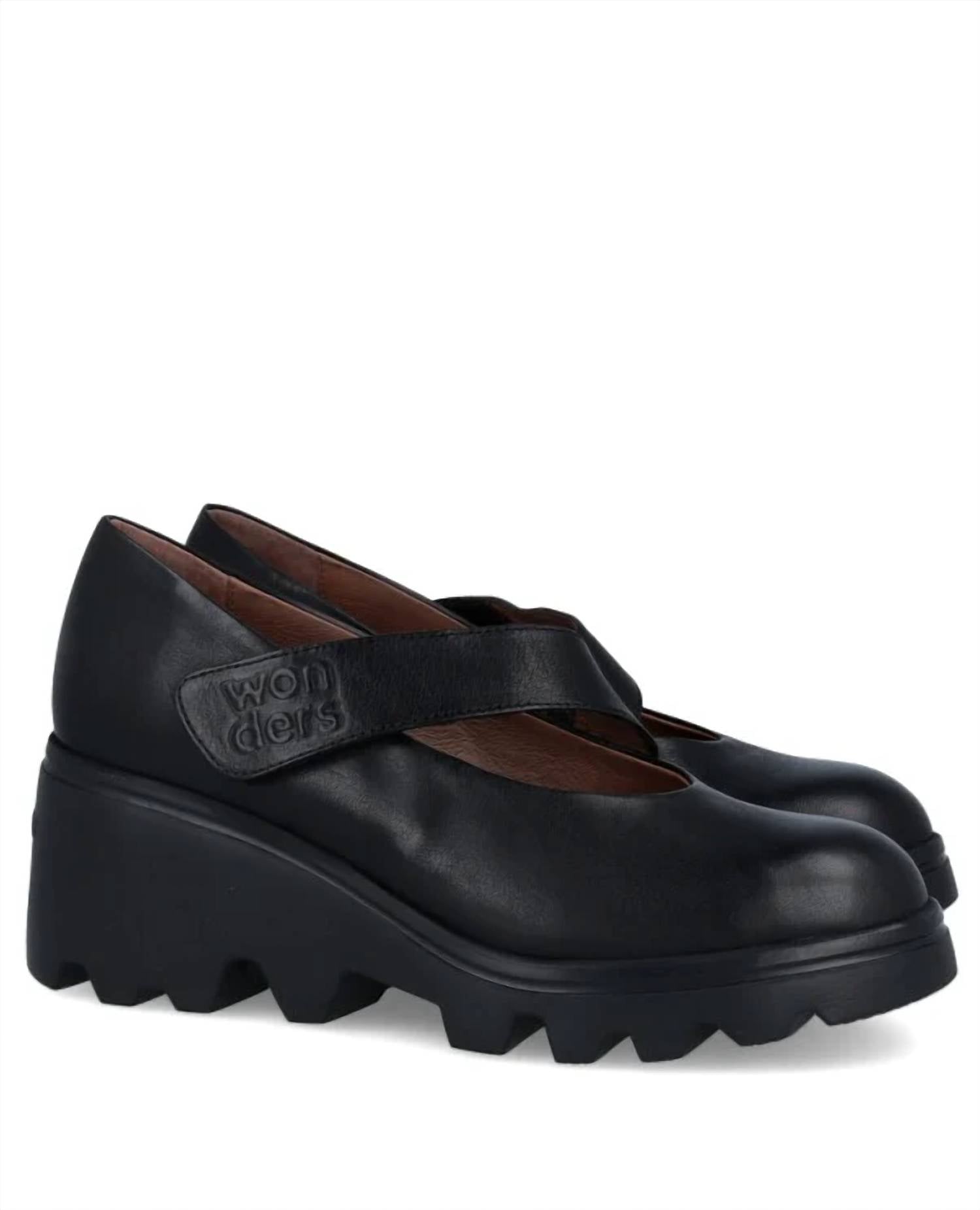 Wonders - Women's Bulut Edgy Mary Janes Shoes