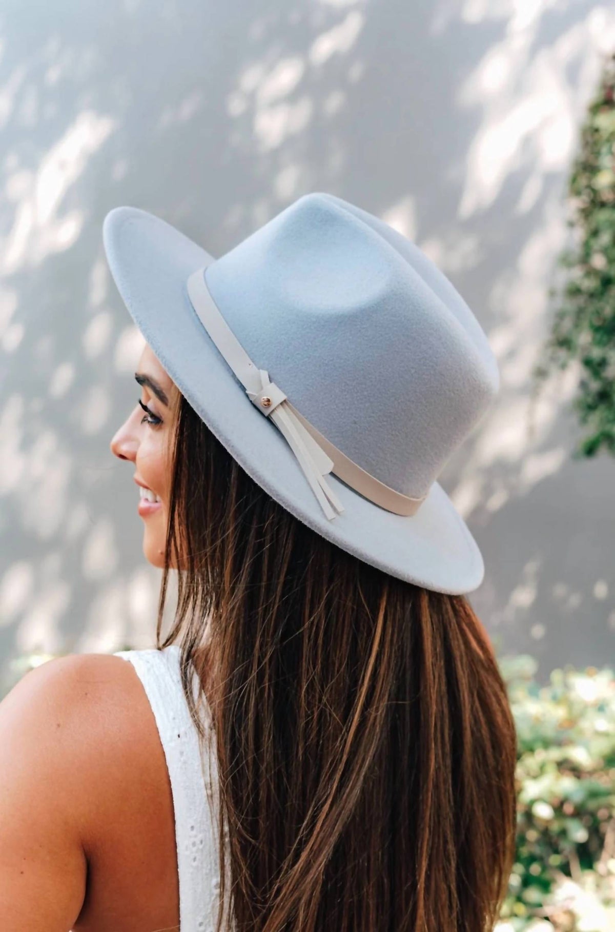 Fame - Women's Classic Wide Brim Festival Fedora Hat
