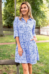 Habitat - Patterned Diamonds Lanai Dress