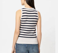 Luisa Cerano - Sleeveless Knit Pullover Sweater