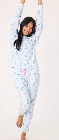 Pj Salvage - Dog Gone Cold Pajama Set - Plus