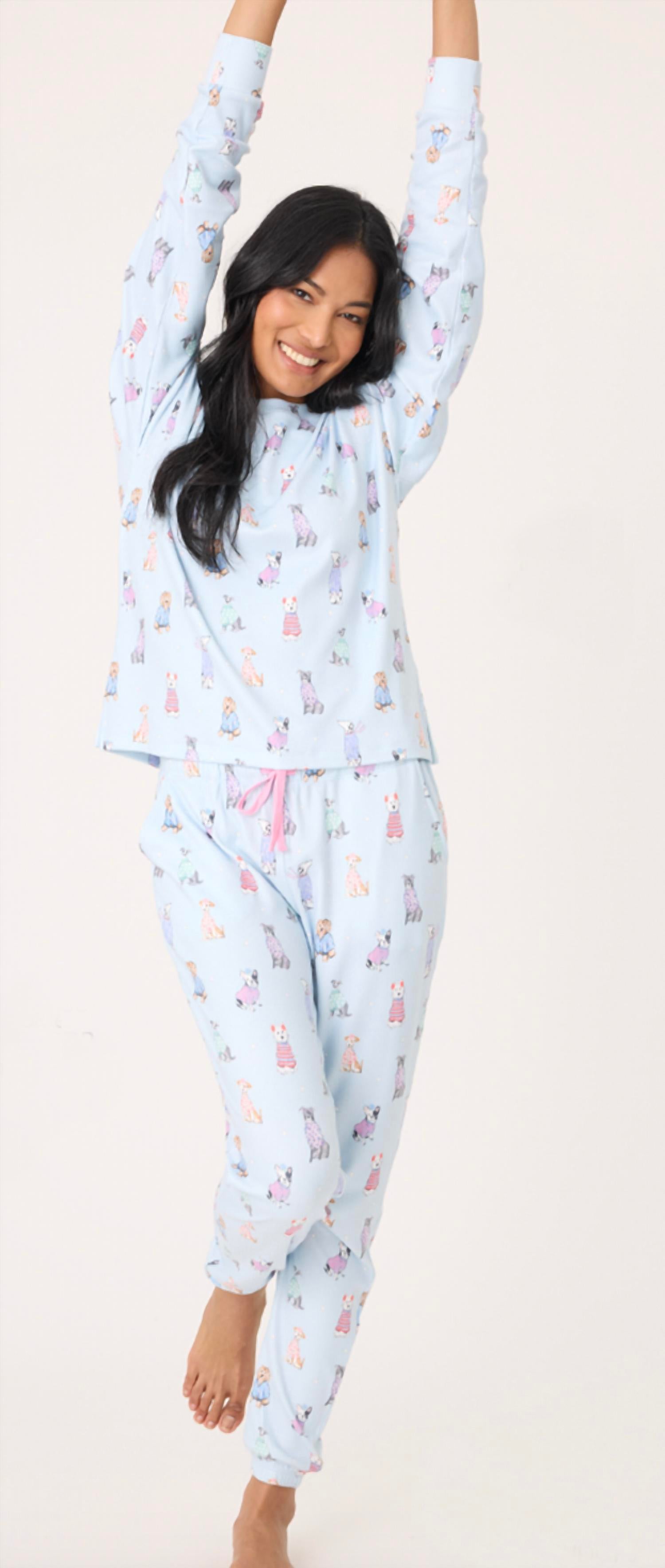 Pj Salvage - Dog Gone Cold Pajama Set - Plus
