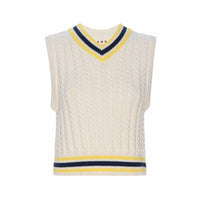 Amo - Selma Sleeveless V-neck Sweater