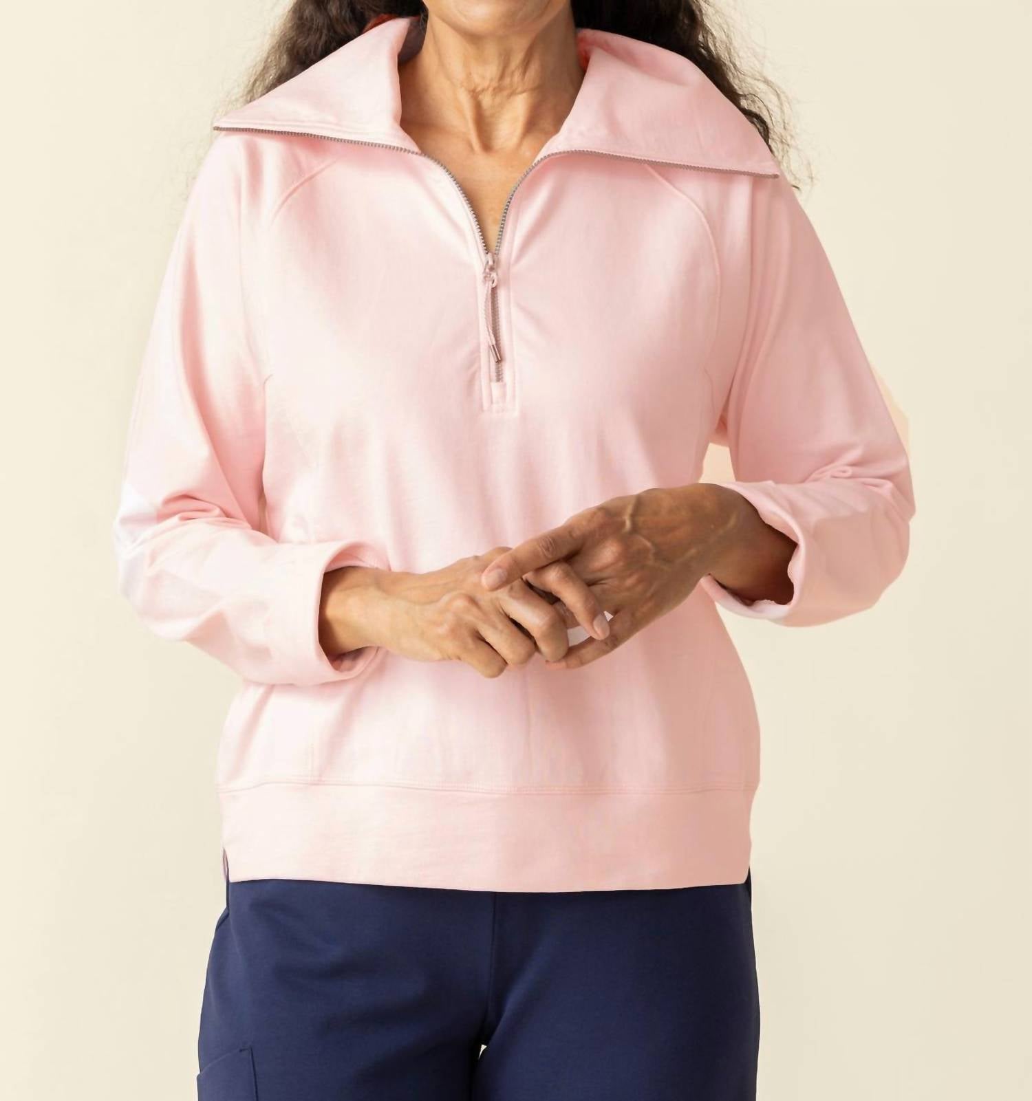 Habitat - French Terry Quarter Zip Sweater