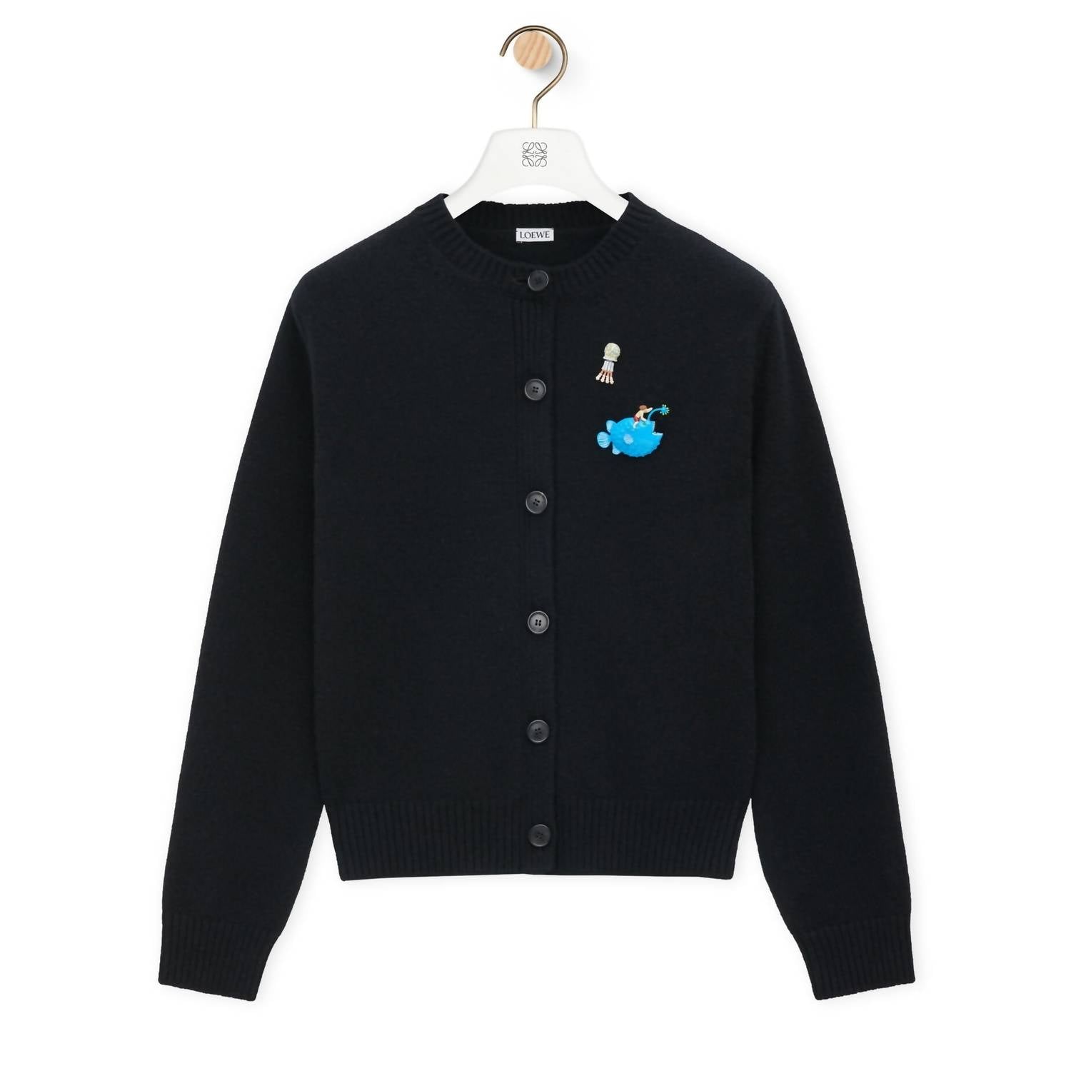 Loewe - Ceramic Pin Cardigan