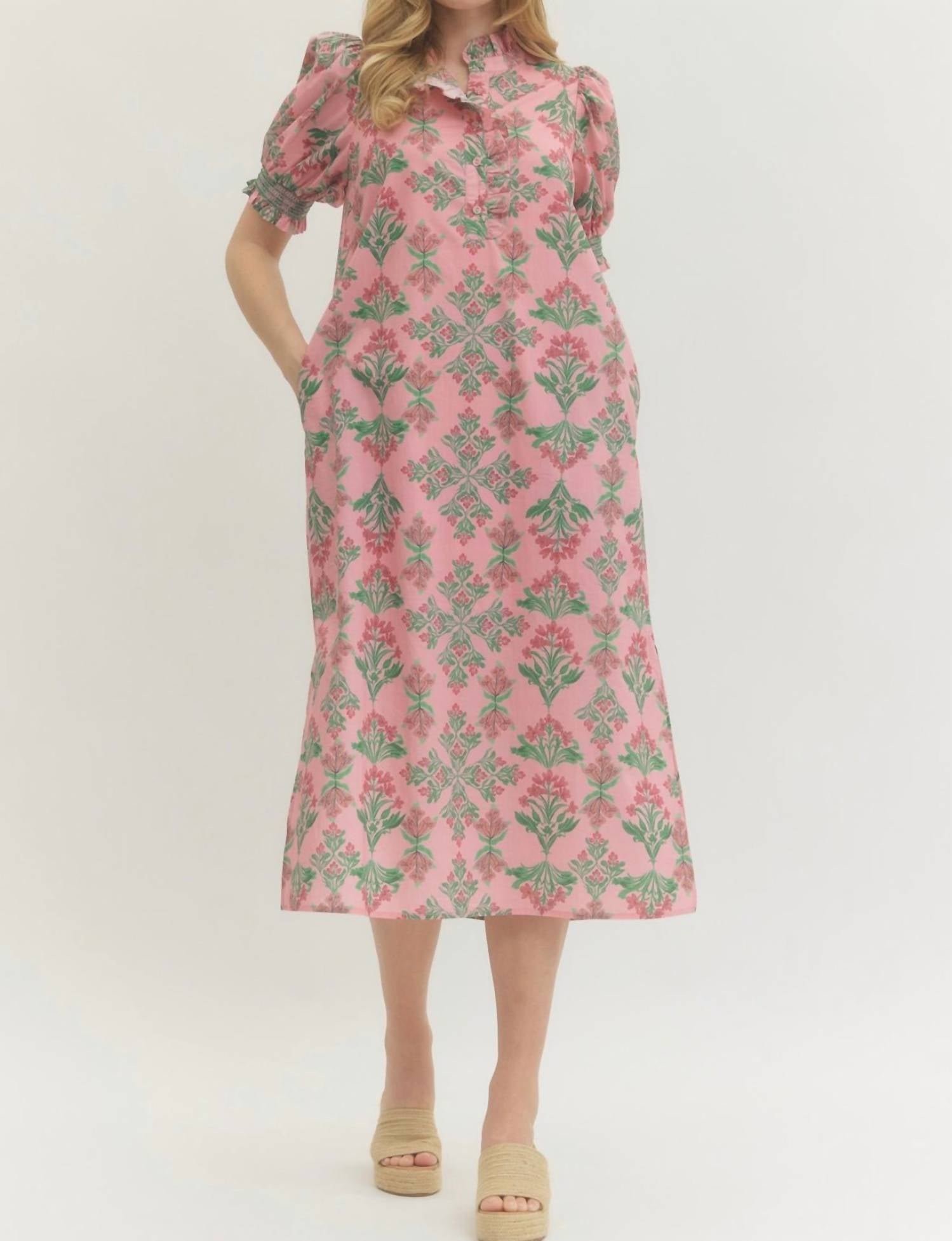 Entro - Floral Maxi Dress