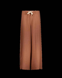 Me369 Ariel Wide Leg Pant in brown 1 - women's pants - alternate view