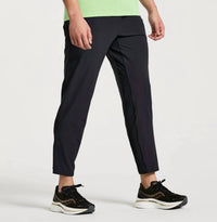 SAUCONY Boston Pant in black - men's pants - detail view