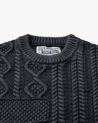 Schott N.Y.C. - Men's Stonewashed Patchwork Cotton Sweater