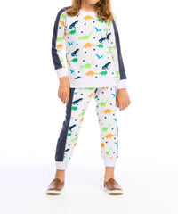 Chaser - Boy's Dino Pullover