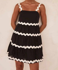 Mayah Overseas - Ric Rac Mini Dress