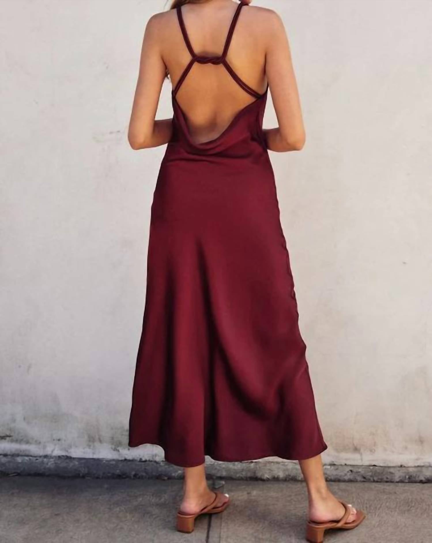Dress Forum - Twist & Shout Twist Strap Maxi Dress