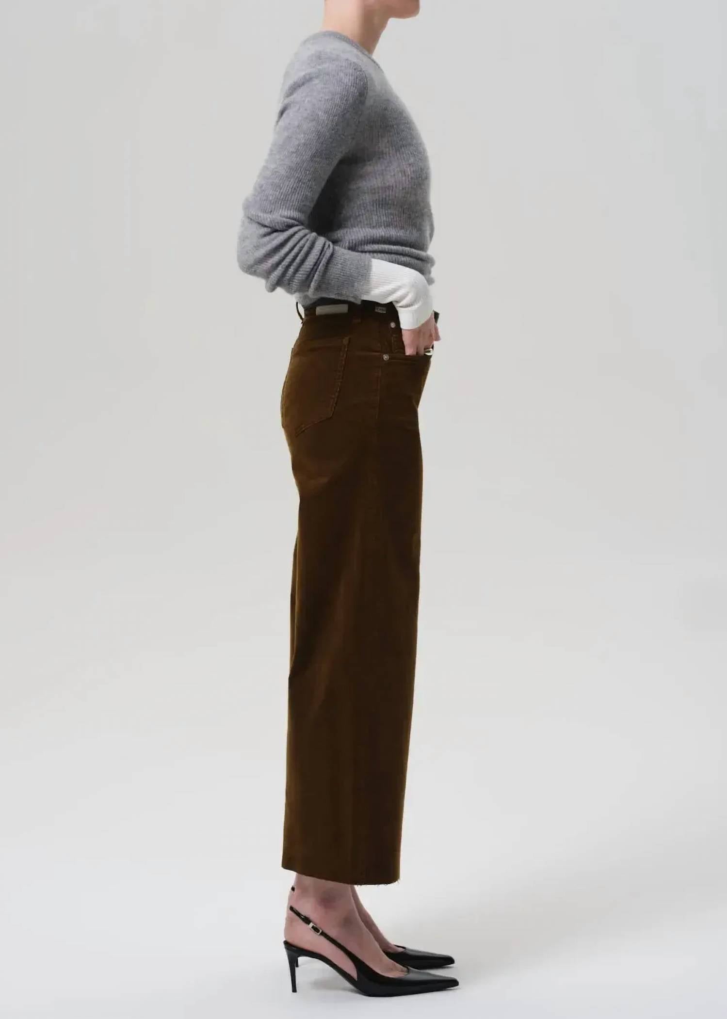 Citizens Of Humanity - Corduroy Lyra Wide Leg Crop Pant