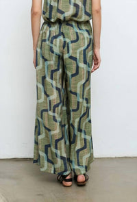Aldo Martins - Printed Wide Leg Pants