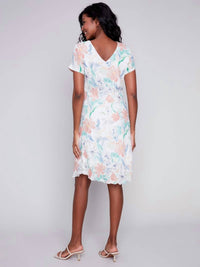 Charlie B - Lotus Floral Cap Dress