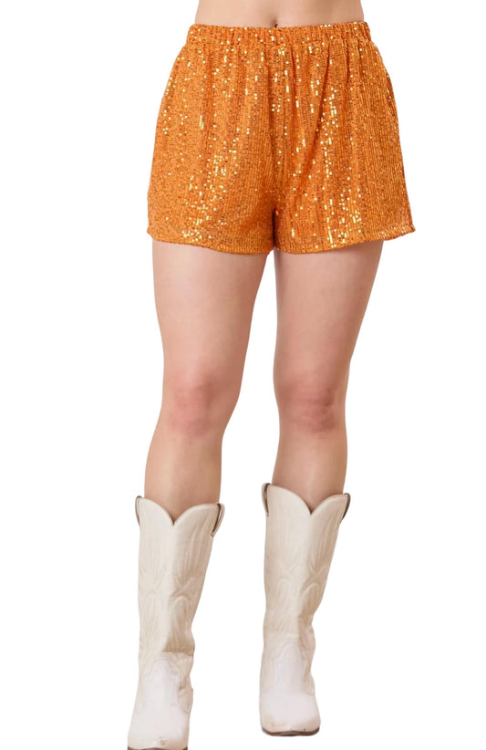 Fantastic Fawn - Game Day Sequins Shorts