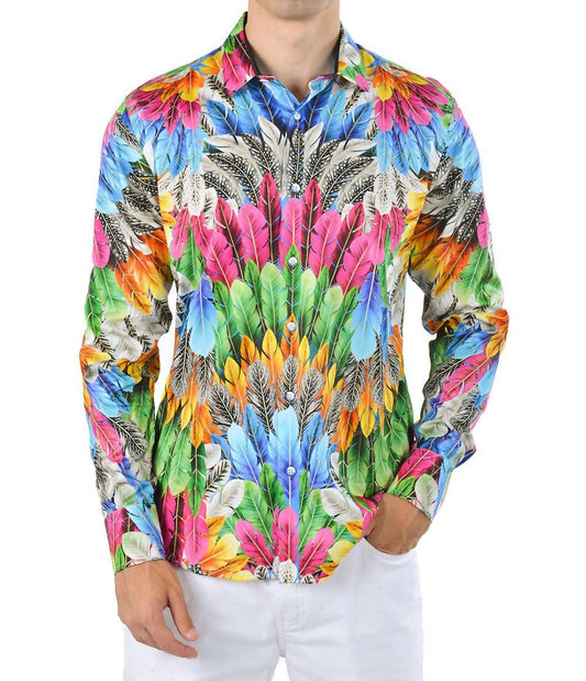 Barabas - Feathers Long Sleeve Shirt