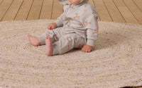 Quincy Mae Kid's Hooded Jumpsuit in reindeer - kids' item