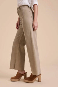 Miou Muse - Straight Wide Leg Denim Pants