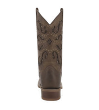 DAN POST. Women's Lonestar Lace Leather Boot in brown - women's shoe - view 4