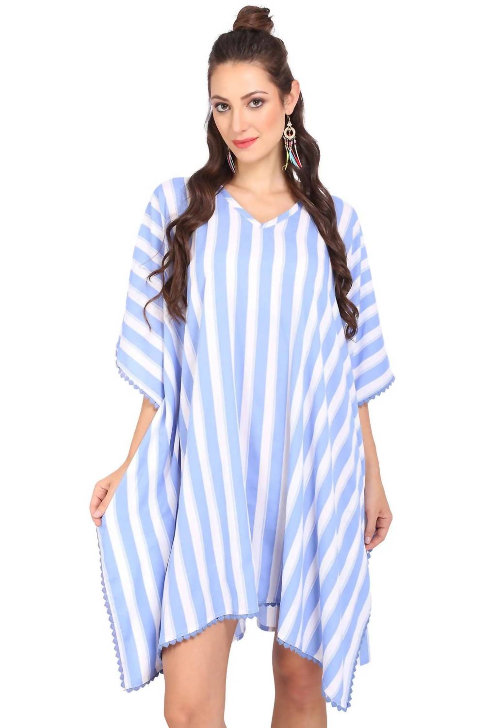 Miss Lavish London - Short Summer Kaftan Dress