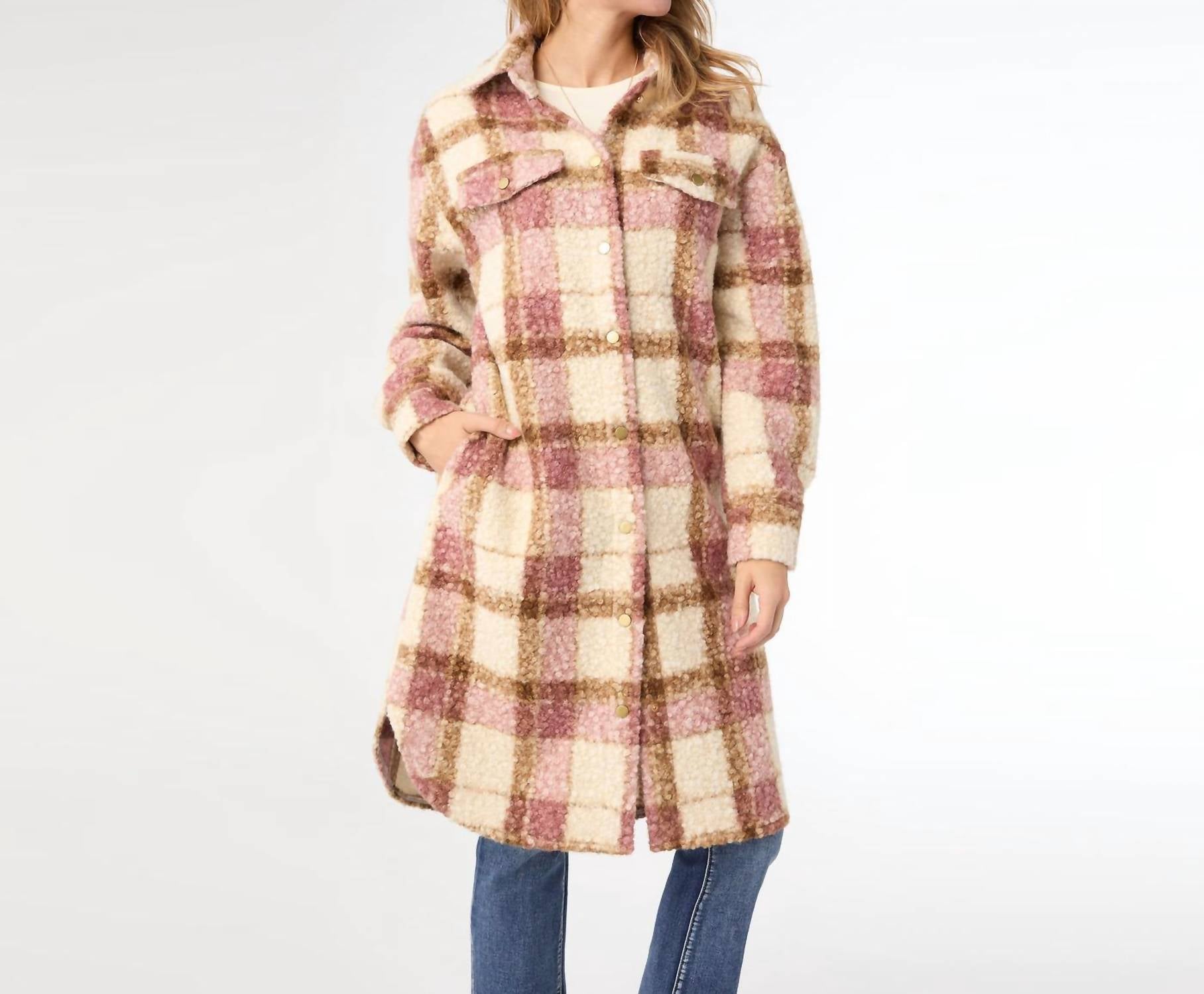 Coco + Carmen - Ella Colorblock Shacket