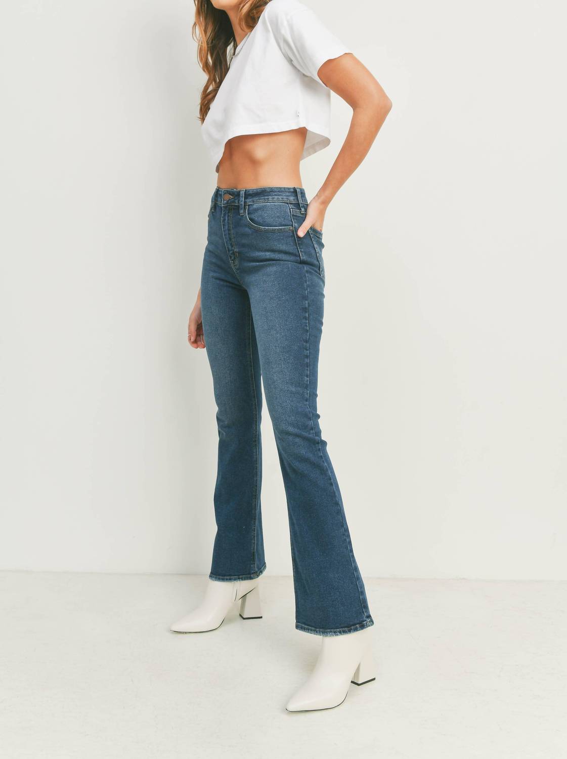 Jbd. - High-rise 90's Slim Fit Flare Jeans