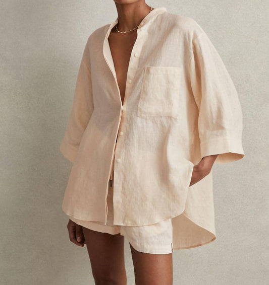 Reiss - Winona Linen Button Down Shirt