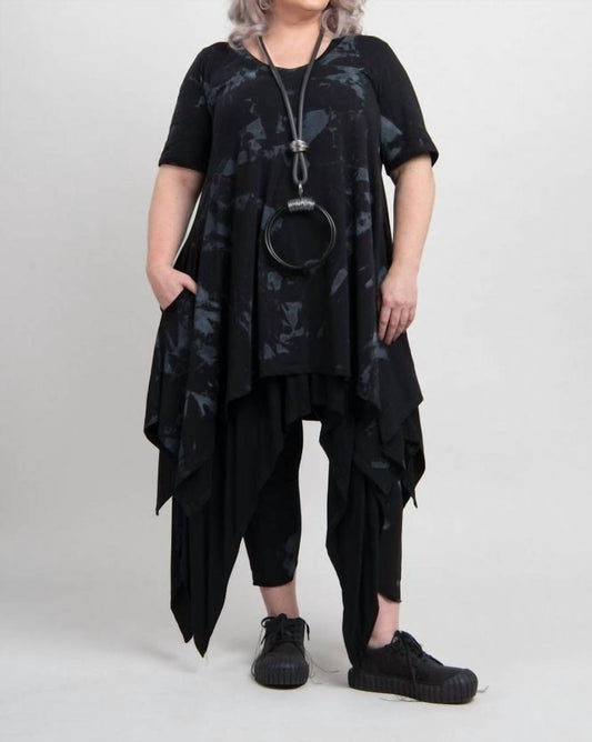 Luukaa - Marble Print Tunic Dress