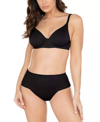 Miraclesuit Comfy Curves Waistline Thong in black - women's intimate - detail view