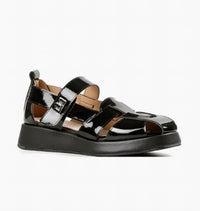All Black - Women's Patty Lock Sandals