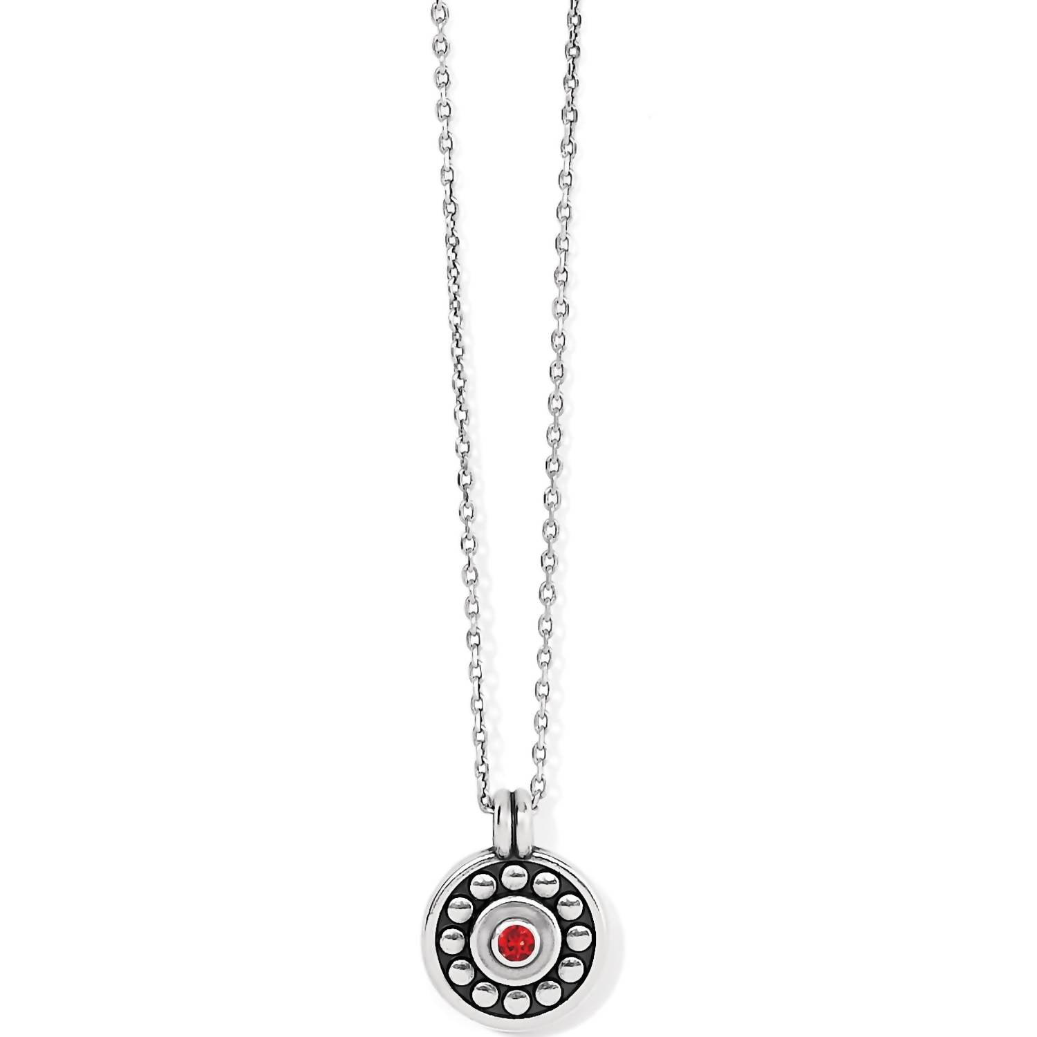 Brighton - Women's Pebble Dot Medali Petite Reversible Necklace