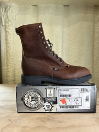 Justin - Men's Round Steel Toe Work Boot