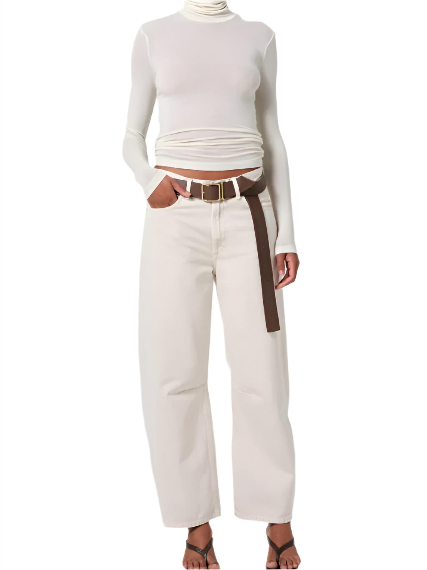Citizens Of Humanity - Relaxed Barrel Leg High Rise Jean
