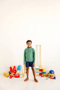 The Beaufort Bonnet Company - Kid's Hayword Half-zip Sweatshirt