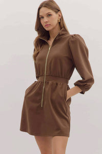 Entro - Blight Zip Front Dress