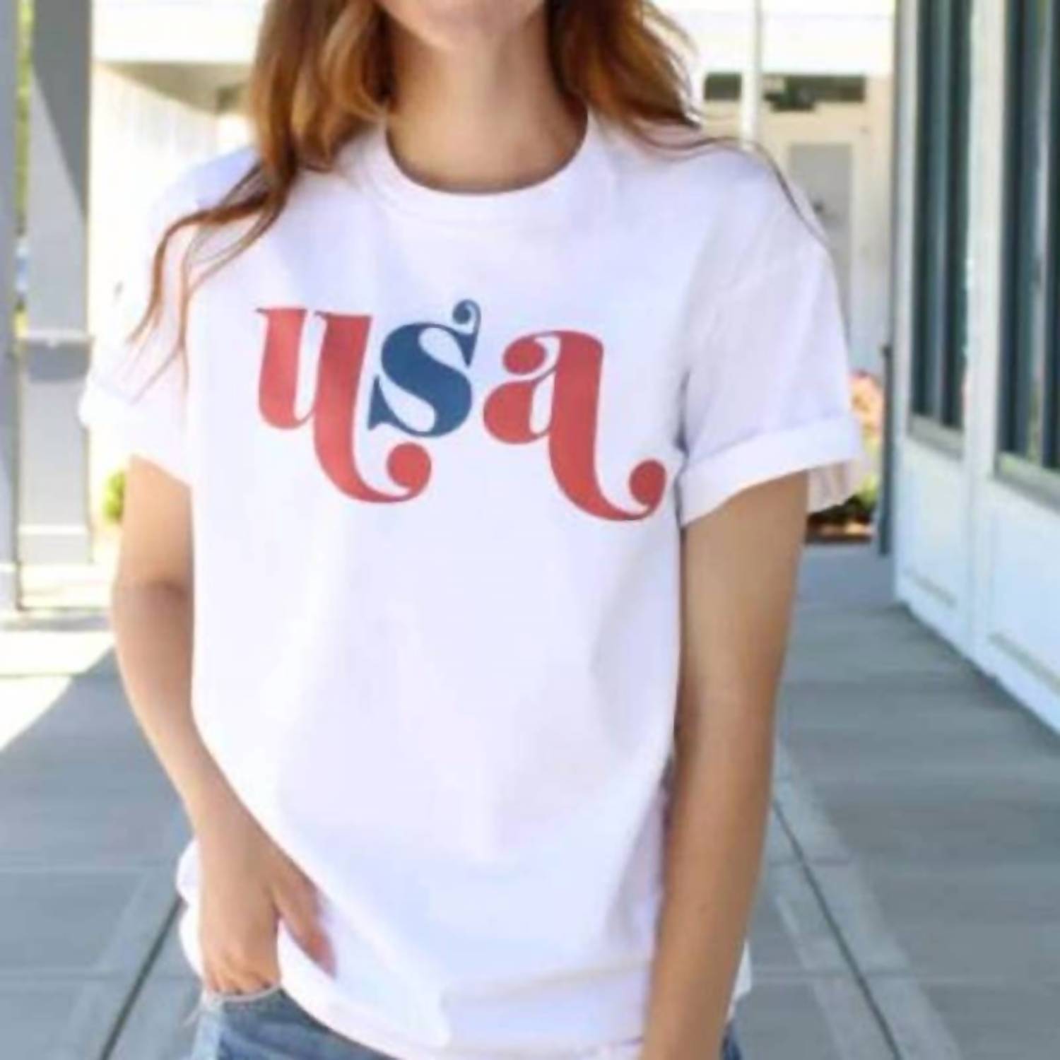 Glittering South - Americana USA Graphic Tee