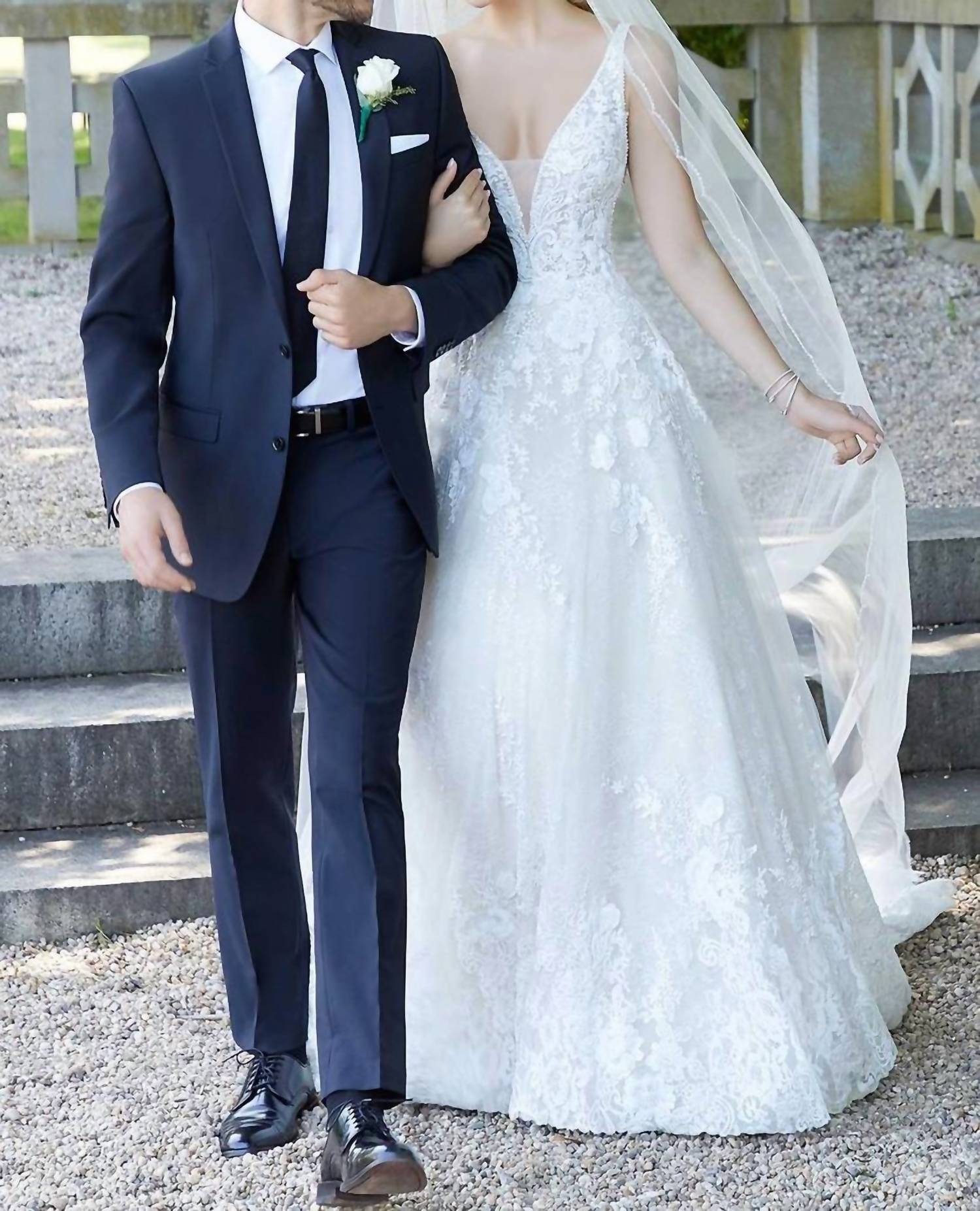 Morilee - Suzanne Diamante And Crystal Gown