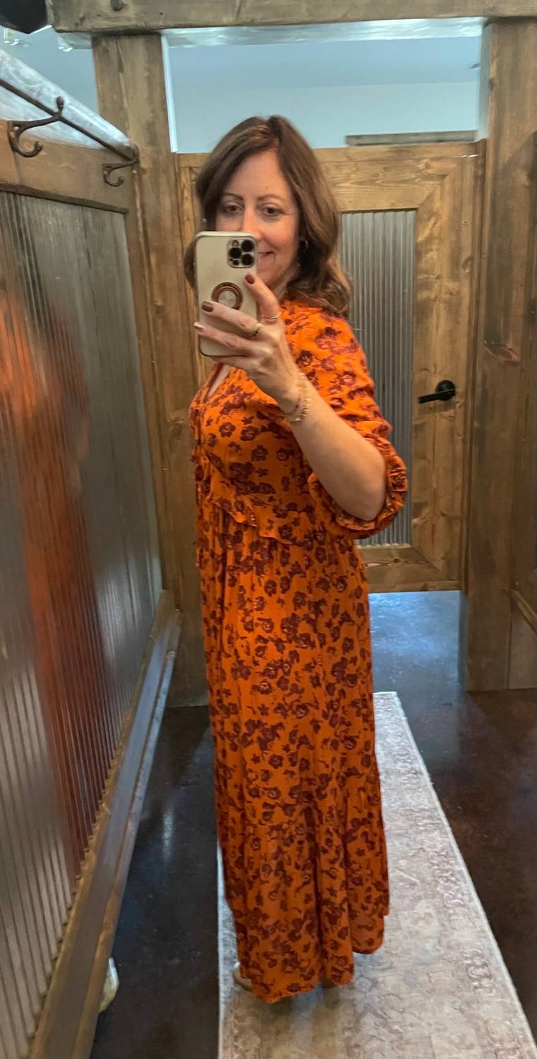 Be Cool - Floral Print Maxi Dress